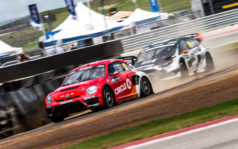Illustration for article titled Americas Rallycross Cooked In The Texas Heat During Its First Race In Austin